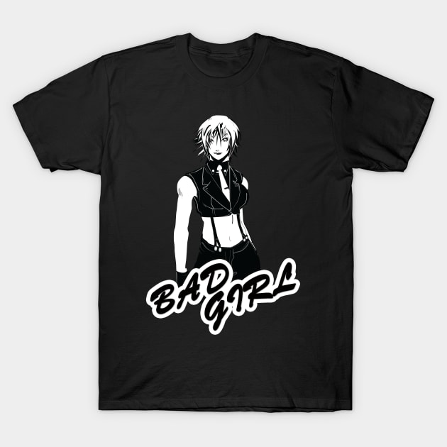 anime bad girl T-Shirt by medo art 1